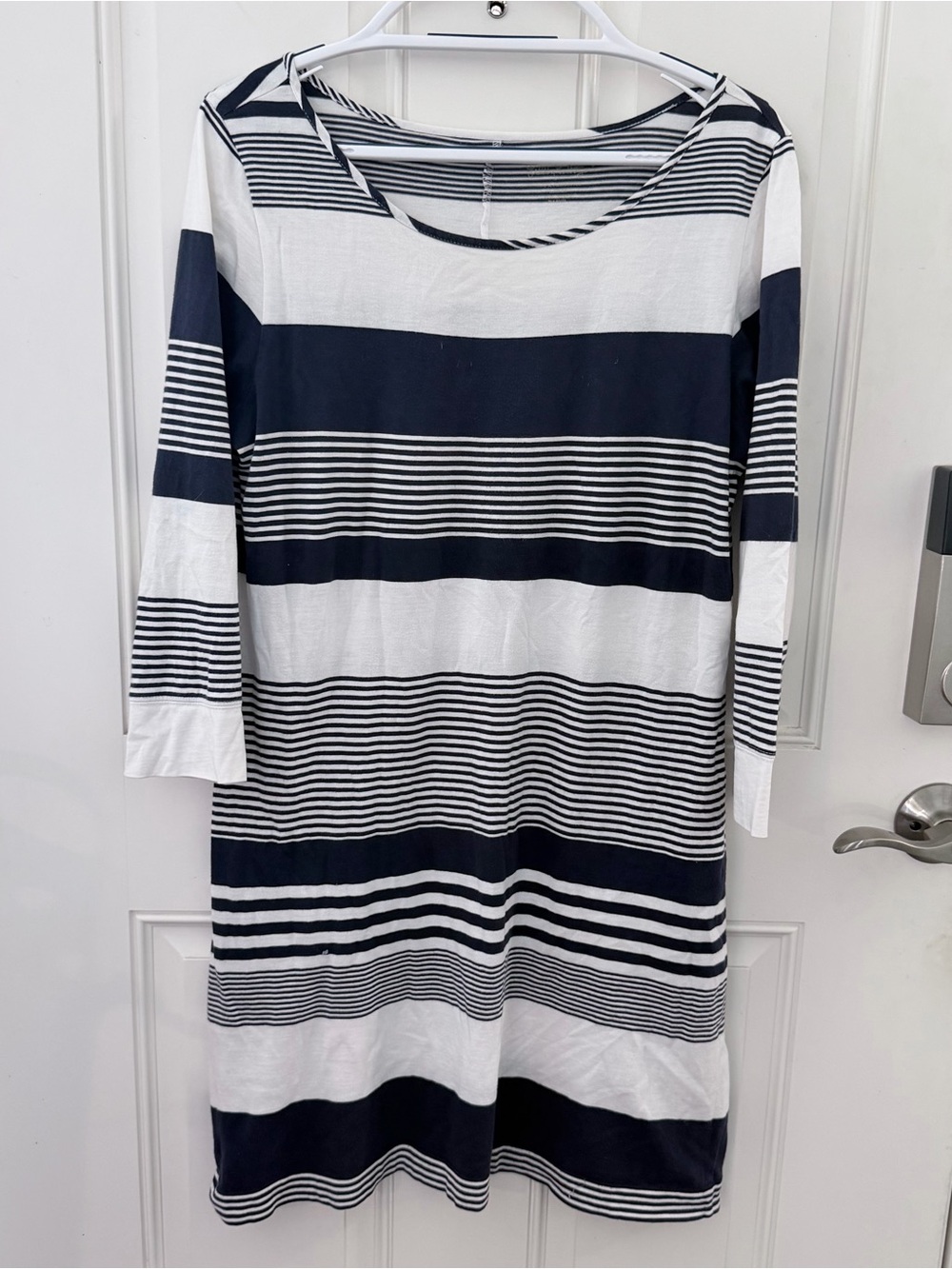 Lilly Pulitzer Marlowe Dress L | True Navy Coconut Stripe
